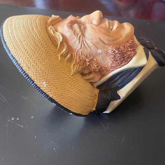 Vintage Retired Bossons Chalkware 80's Jolly Tar Congleton England Handpainted - Picture 2 of 6